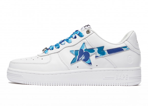 A Bathing Ape Bape Sta Low White ABC Camo Blue (2021) - 1H20191045-BLU