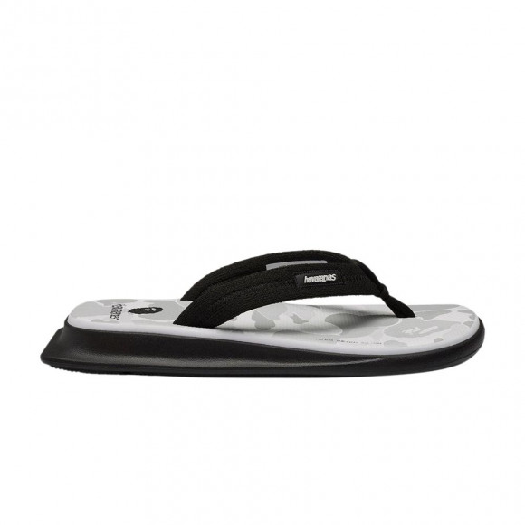 BAPE x Havaianas Tradi Zori Flip Flops 'White Camo' | Men's Size 5 - 1H23191951-WHT