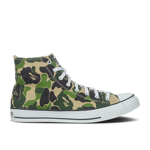 BAPE Bapesta High 'ABC Camo - Green' - 1H30191009-GRN
