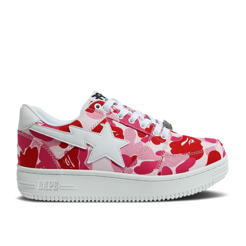 BAPE Bapesta Low 'ABC Camo - Pink' - 1H30191011-PNK