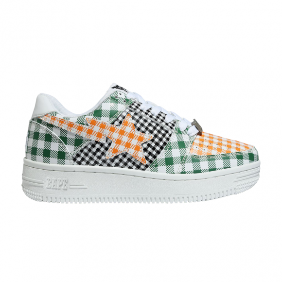 Wmns Bapesta Low 'Gingham - Green' - 1H30291001-GRN