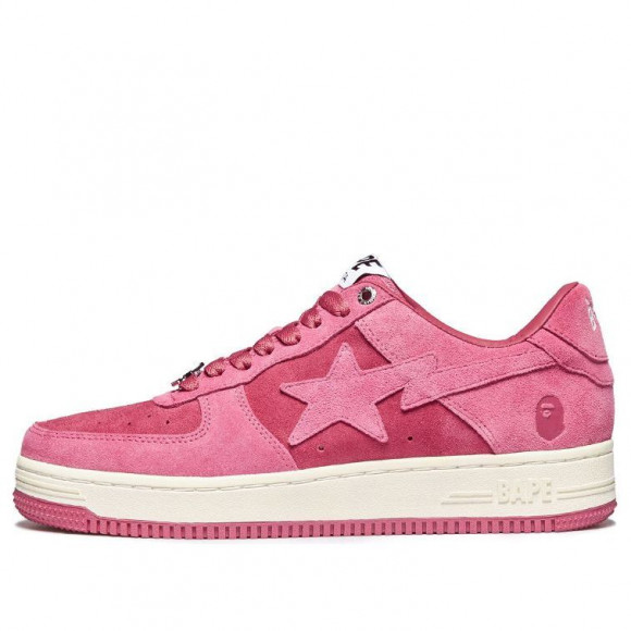 A Bathing Ape A BATHING APE Bape Sta Marathon Running Shoes 1H70-191-004-PINK - 1H70-191-004-PINK