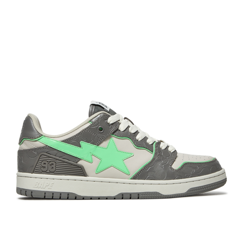 BAPE Sk8 Sta 'Grey Green' - 1H80191018