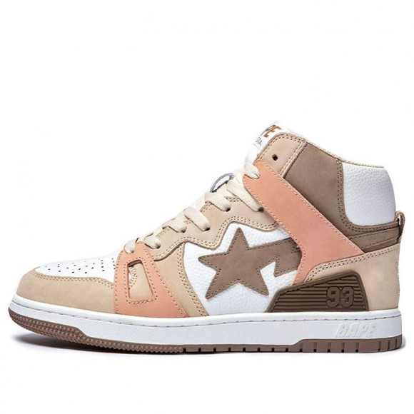 A BATHING APE Bape Sta 93 Hi - 1I20-191-011-BROWN