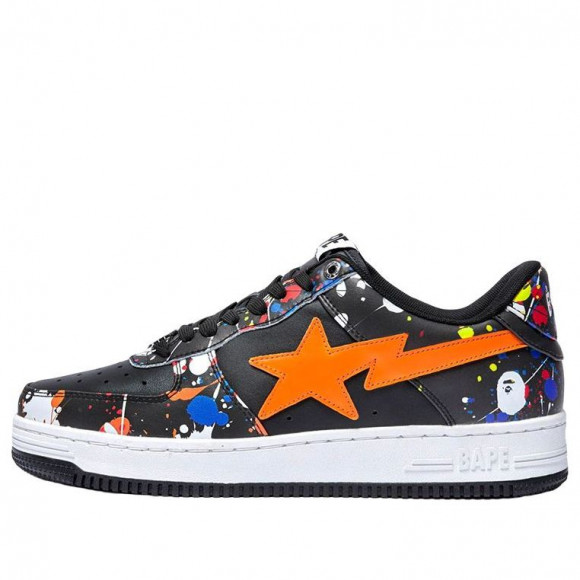 A Bathing Ape A BATHING APE Bape Sta Marathon Running Shoes 1I20-291-009-BLACK - 1I20-291-009-BLACK