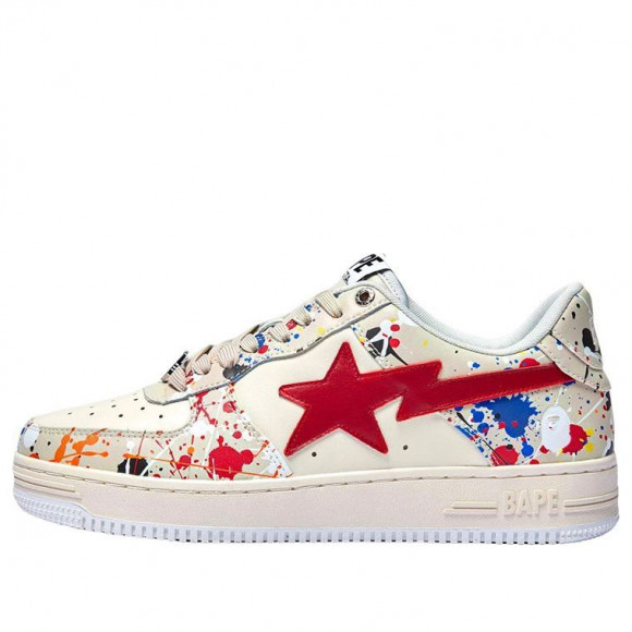 A Bathing Ape A BATHING APE Bape Sta Marathon Running Shoes 1I20-291-009-RED - 1I20-291-009-RED