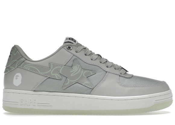 A Bathing Ape Bape Sta Text Code Camo Grey - 1I20191007-GRY