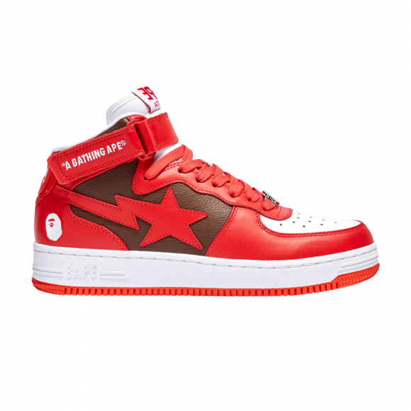 Bapesta Mid #2 'Red' - 1I20191010-RED