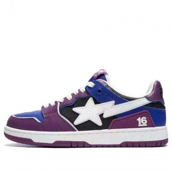 A Bathing Ape A BATHING APE Bape Sk8 Marathon Running Shoes 1I22-191-003-PURPLE - 1I22-191-003-PURPLE