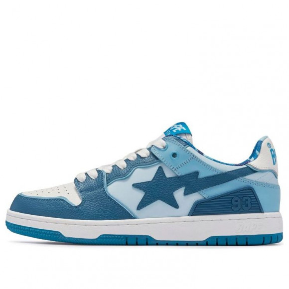 A Bathing Ape A BATHING APE Bape Sk8 Sta Marathon Running Shoes 1I30-291-005-BLUE - 1I30-291-005-BLUE