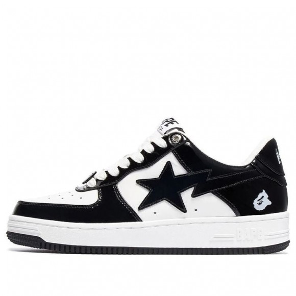 A Bathing Ape A BATHING APE Bape Sta Patent Leather  1I70-191-002-BLACK - 1I70-191-002-BLACK