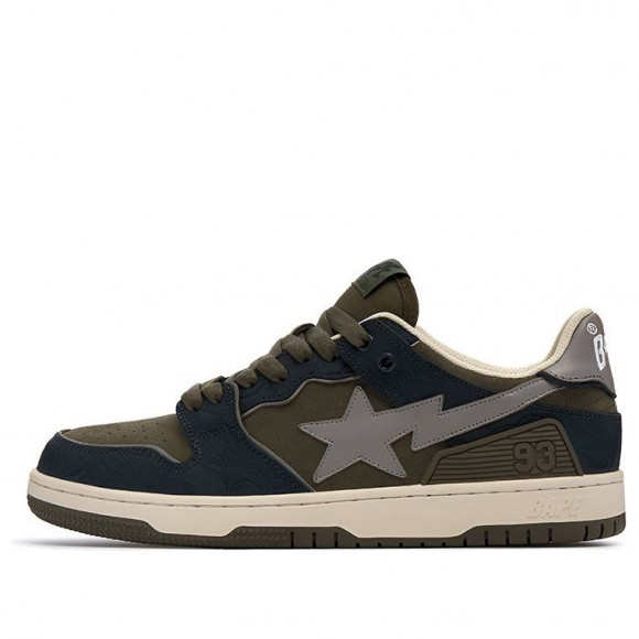 A Bathing Ape A BATHING APE Bape Sk8 Sta Marathon Running Shoes 1I70-291-002-BG - 1I70-291-002-BG