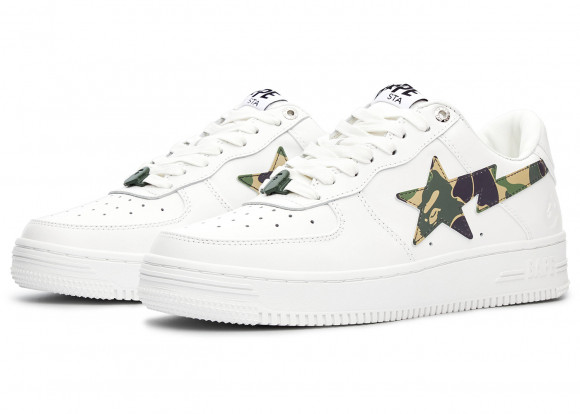 A Bathing Ape Bape Sta ABC Camo White Green (2022) - 1I70191005-GRN