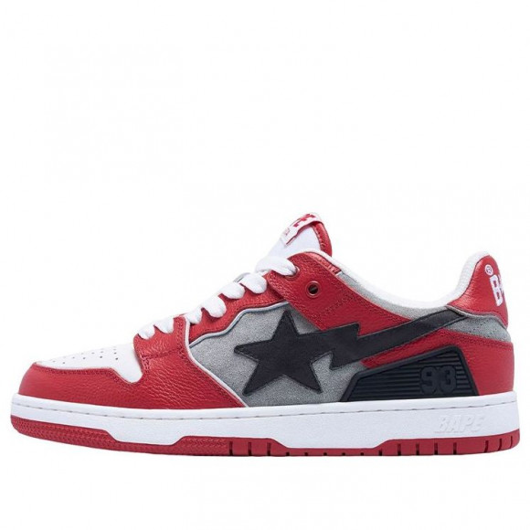 A Bathing Ape A BATHING APE Bape Sk8 Sta Marathon Running Shoes 1I80-191-010-WGR - 1I80-191-010-WGR