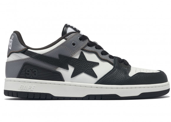 A Bathing Ape Sk8 Sta #5 Black White Grey - 1J80-291-059-BLK/001FWJ801059I-BLK
