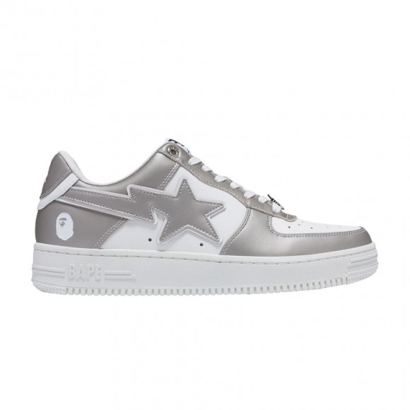 BAPE Wmns Bapesta #4 'Silver' | Women's Size 5 - 1J80291053-SVR