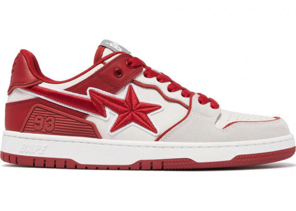A Bathing Ape Sk8 Sta #5 Red - 1K30-191-312-RED/001FWK301312M-RED