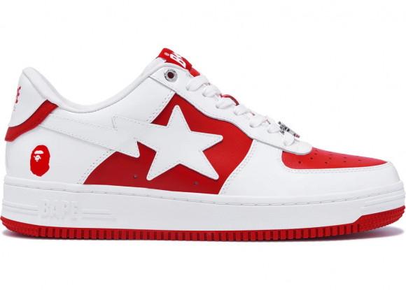 A Bathing Ape Bape Sta Low #6 Red - 1K30-191-328-RED/001FWK301328M-RED