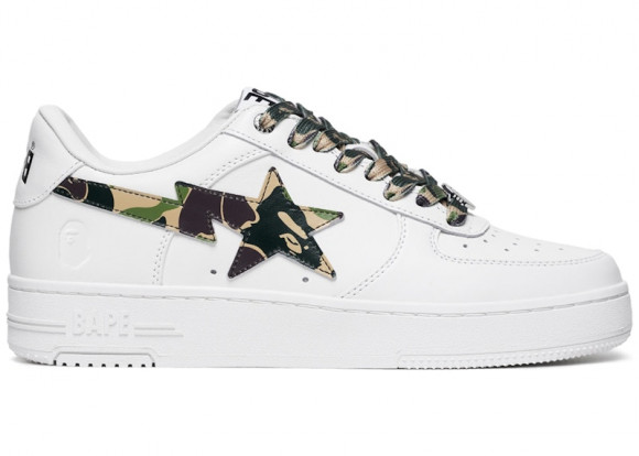 A Bathing Ape Bape Sta Low ABC Camo White Green (2025) - 1K70-191-335-GRN/1K70-291-330-GRN/001FWK701335-GRN/1M30-191-330