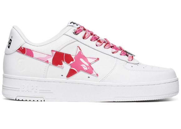 A Bathing Ape Bape Sta Low ABC Camo White Pink (2025) - 1K70-191-335-PNK/1K70-291-330-PNK/001FWK701335-PNK/1M30-191-330