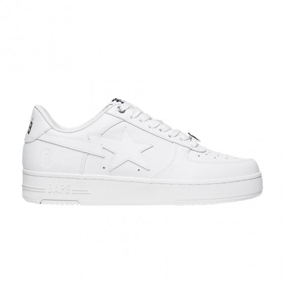 BAPE Bapesta 'Triple White' | Men's Size 13 - 1K70191334-WHT