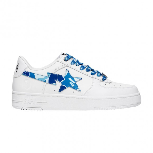 BAPE Bapesta 'ABC Camo Pack - Blue' | White | Men's Size 10 - 1K70191335-BLU