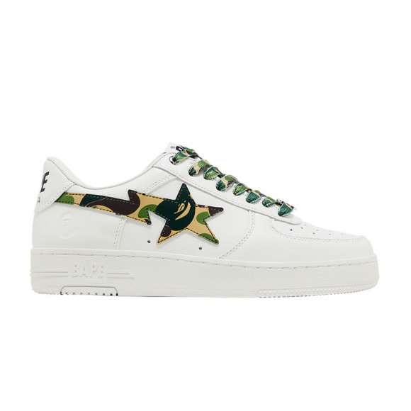 BAPE Bapesta 'ABC Camo Pack - Green' | White | Men's Size 11 - 1K70191335-GRN