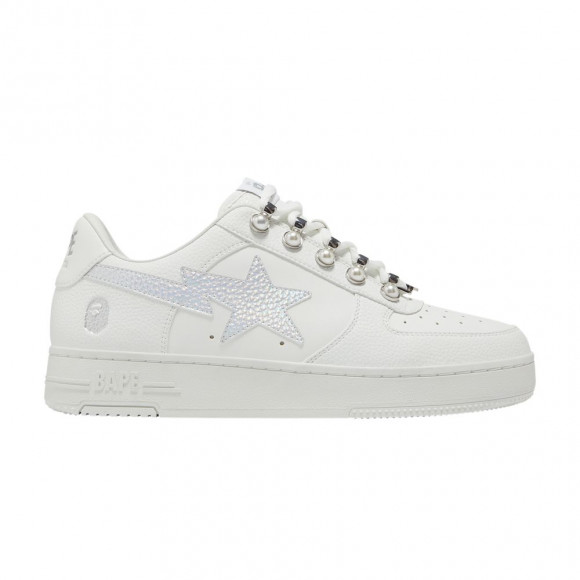 BAPE GOAT Exclusive Wmns Bapesta 'Pearl' | White | Women's Size 5 - 1K72291013-WHT