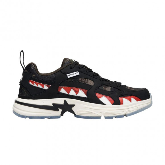 BAPE CLOT x Shark Sta 'Black' | Men's Size 12 - 1K73191924-BLK