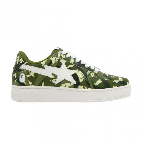 BAPE CLOT x Bapesta 'Digital Camo' | Green | Men's Size 10 - 1L73191931-GRN