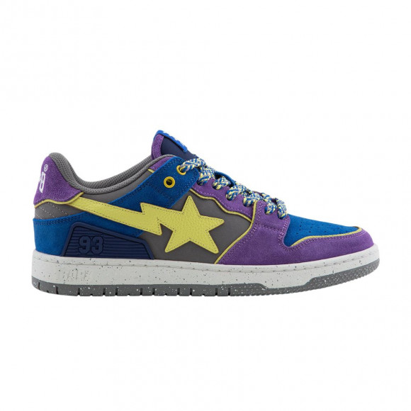 BAPE Sk8 Sta #1 'Purple Blue Yellow' | Men's Size 7 - 1L80-191-312-PURP