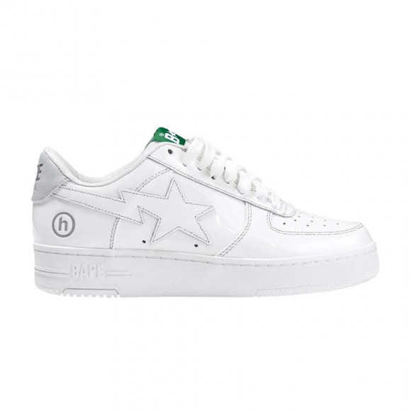 Hidden NY x Bapesta 'Stark White' | Men's Size 9.5 - 1M23100901-WHT