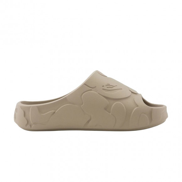 BAPE A Bathing Ape Slide #1 'Beige Solid Camo' | Tan | Men's Size 10 - 1M30191323-BEI