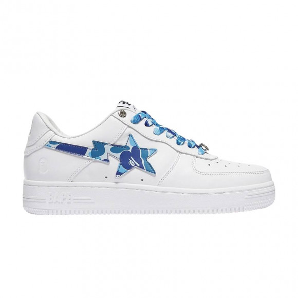 Bapesta 'ABC Camo Blue' | Men's Size 7 - 1M30191330-BLU