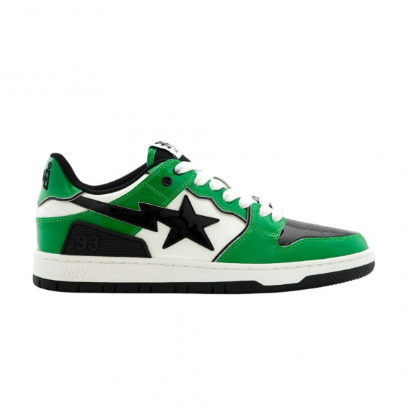 BAPE Sk8 Sta 'Green Black White' | Men's Size 8 - 1M80-191-310