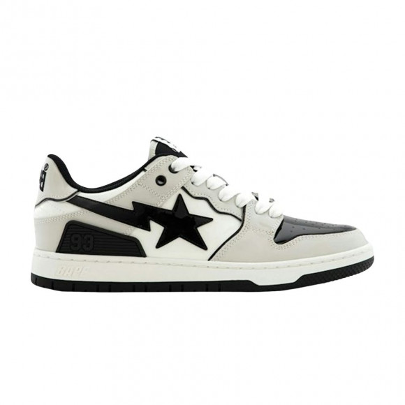 BAPE A Bathing Ape Sk8 Stagray Black White 'Gray Black White' | Men's Size 9 - 1M80191310-GRA