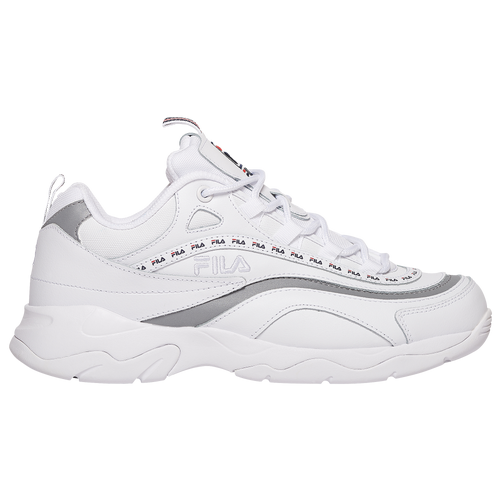 Fila Ray Tape - Men's Training Shoes - White / Silver / Navy - 1RM00582-150