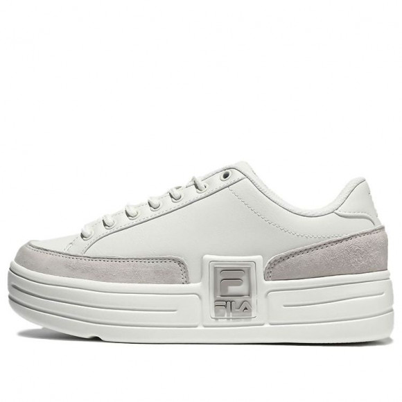FILA Funky Tennis Flatform Low Sneakers Beige/White Creamwhite Skate Shoes 1TM00622D_920 - 1TM00622D_920