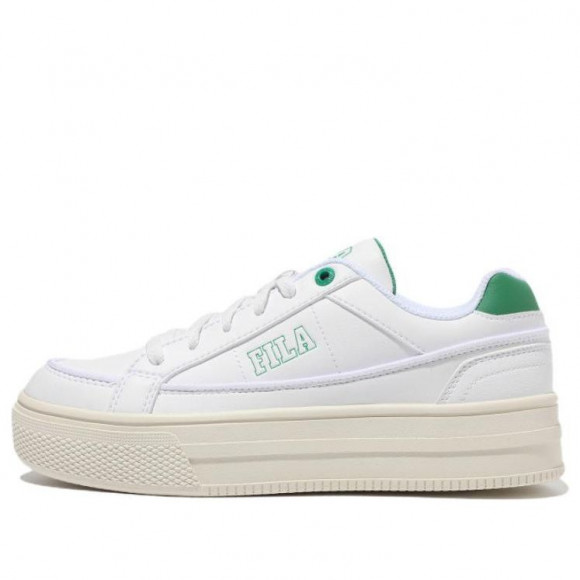 FILA Unisex Low-Top Sneakers White/Green - 1TM01784E_142