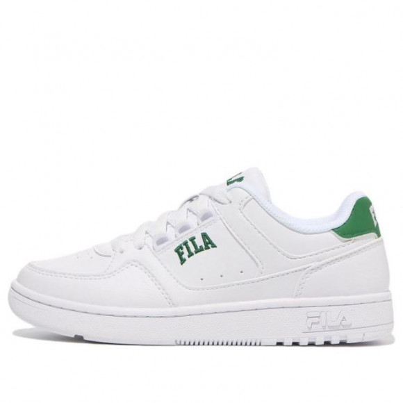 FILA Touch Down Low Tops Skateboarding Shoes Unisex White Green Version