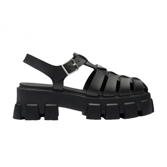 Prada Wmns Foam Rubber Sandal 'Black' - 1X853M-3LKK-F0002
