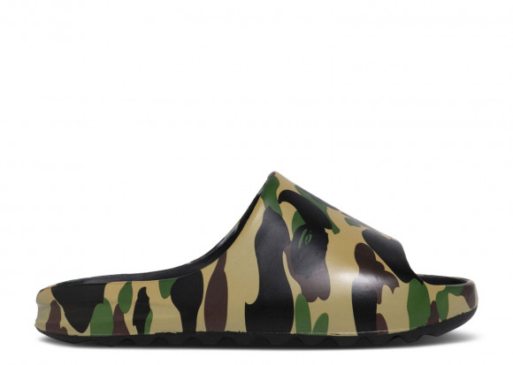 BAPE 1st Camo Slide Sandal 'Yellow' | Men's - 1st-Camo-Slide-Sandal