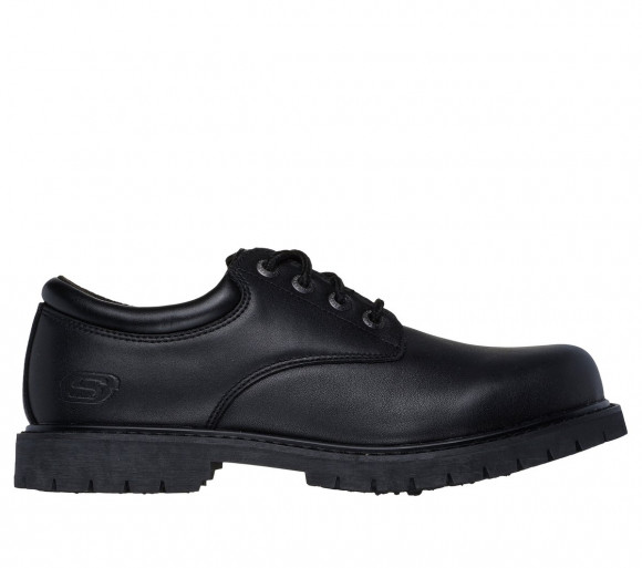 Skechers Men's Work: Cottonwood - Cantix Shoes in Black - 200251EC