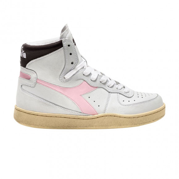 Diadora Mi Basket Used 'White Parfait Pink' | Men's Size 4.5 - 201-158569-D0807
