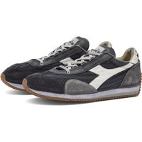 Diadora Men's Equipe H Dirty Stone Wash Evo Sneakers in Black/Grey - 201-174736-C2541