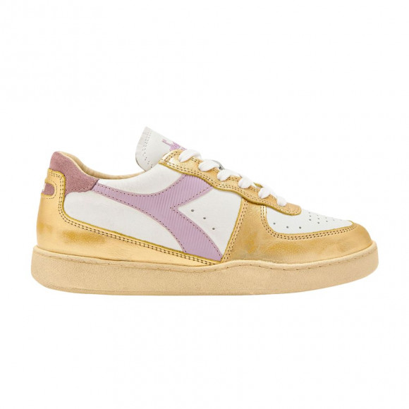Diadora Mi Basket Low 'Metallic Dirty - Rich Gold' | Men's Size 6 - 201-179034-C5363