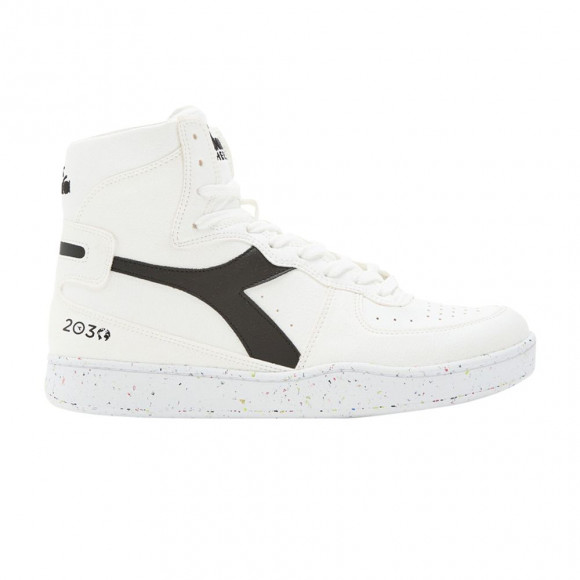 Diadora Mi Basket 2030 'White Black' | Men's Size 4 - 201-179038-C0351