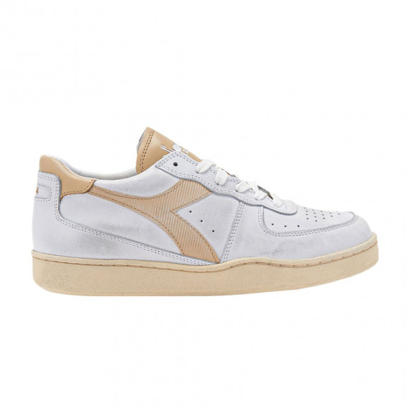Diadora Mi Basket Low Used 'White Beige' | Men's Size 11 - 201-179043-C1354