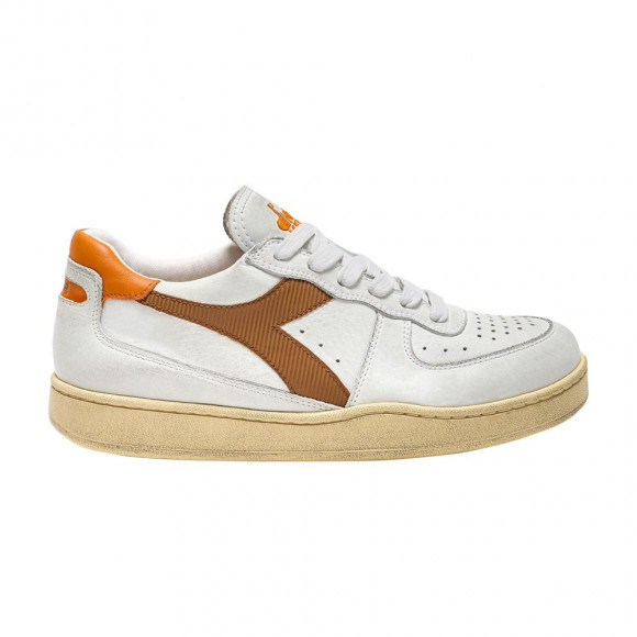 Diadora Mi Basket Low Used 'White Caramel' | Men's Size 5.5 - 201-179043-C9344