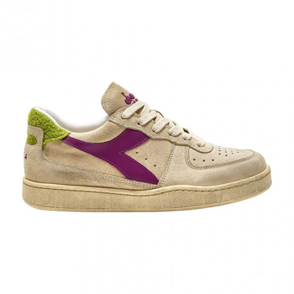 Diadora Wmns Mi Basket Low 'Shearling' | Cream | Women's Size 9.5 - 201-180171-25003